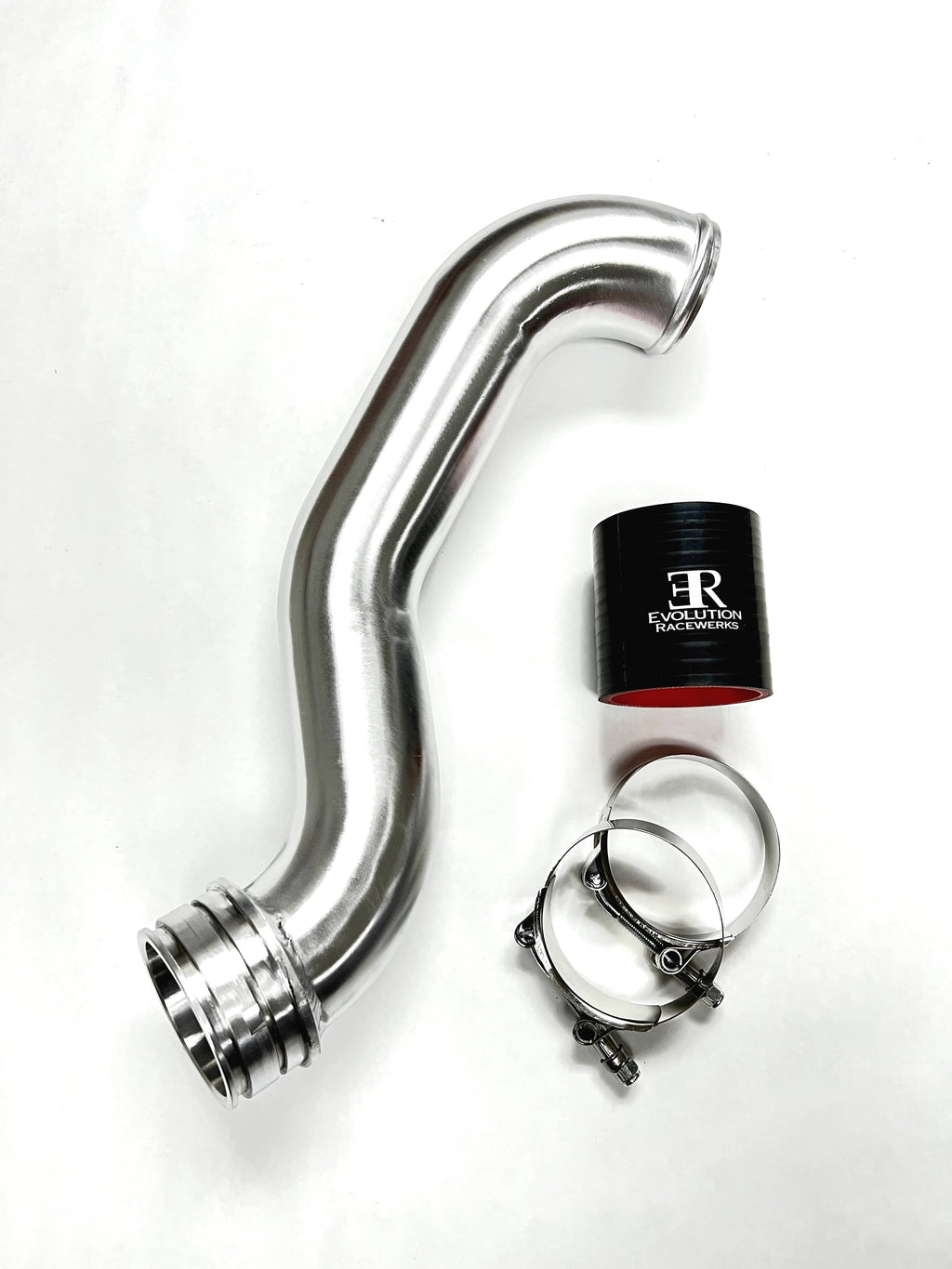 Kies-Motorsports Evolution Racewerks Charge Pipe Lower Intercooler (LIC) Kit for 2011-19 X5/X6 N55 Engine