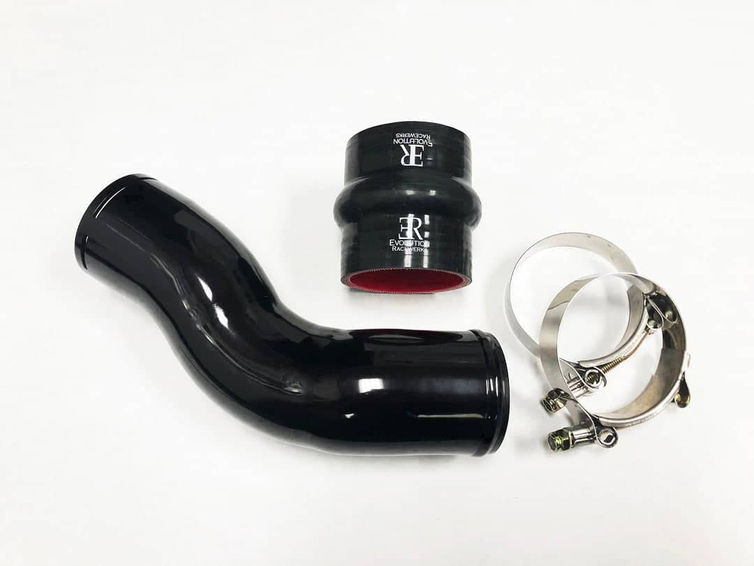 Kies-Motorsports Evolution Racewerks Charge Pipe Turbo to Intercooler (TIC) Kit for E Chassis N55 (6 Cylinder) Engine Main image