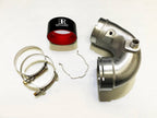 Kies-Motorsports Evolution Racewerks Cold Side "J" Charge Pipe 2015-20 M2 Competition/M3/M4 S55 Engine