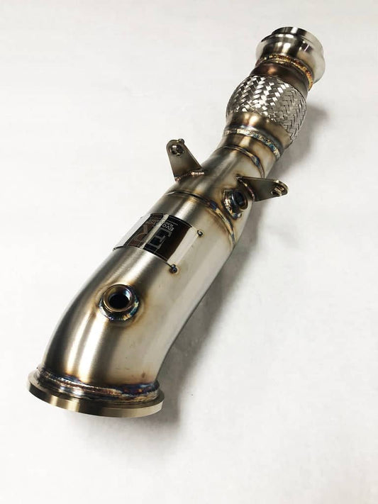 Kies-Motorsports Evolution Racewerks Competition Series 4" Catless Downpipe for the B46 US Spec (4 Cylinder) Engine