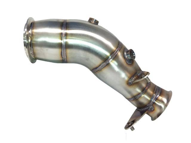 Kies-Motorsports Evolution Racewerks Evolution Racewerks 4" (CATTED) Downpipe for N55 (F2X, F3X) Main image