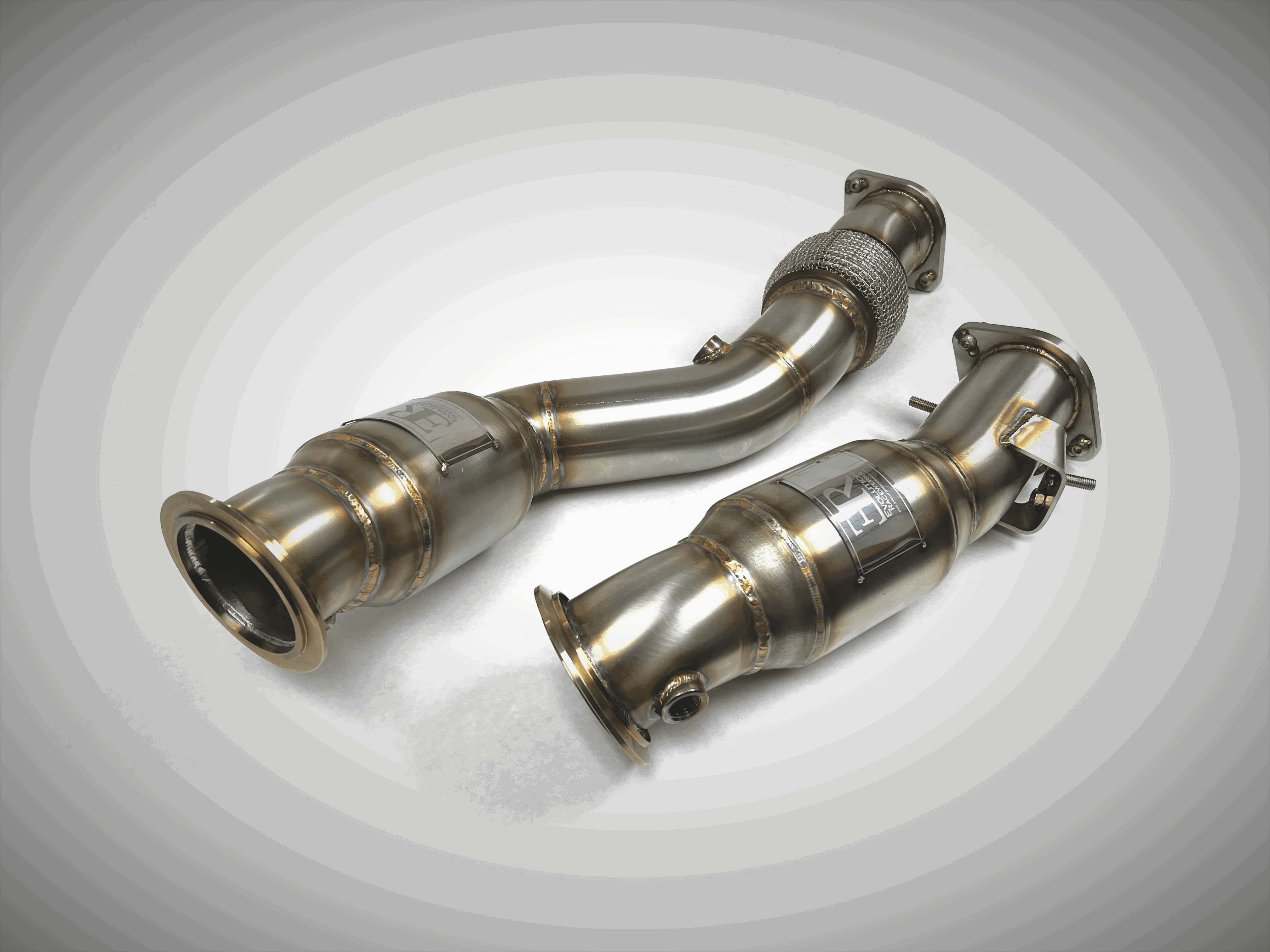 Kies-Motorsports Evolution Racewerks Evolution Racewerks High Flow (CATTED) Downpipes for S58 Engine (M2, M3, M4) Main image