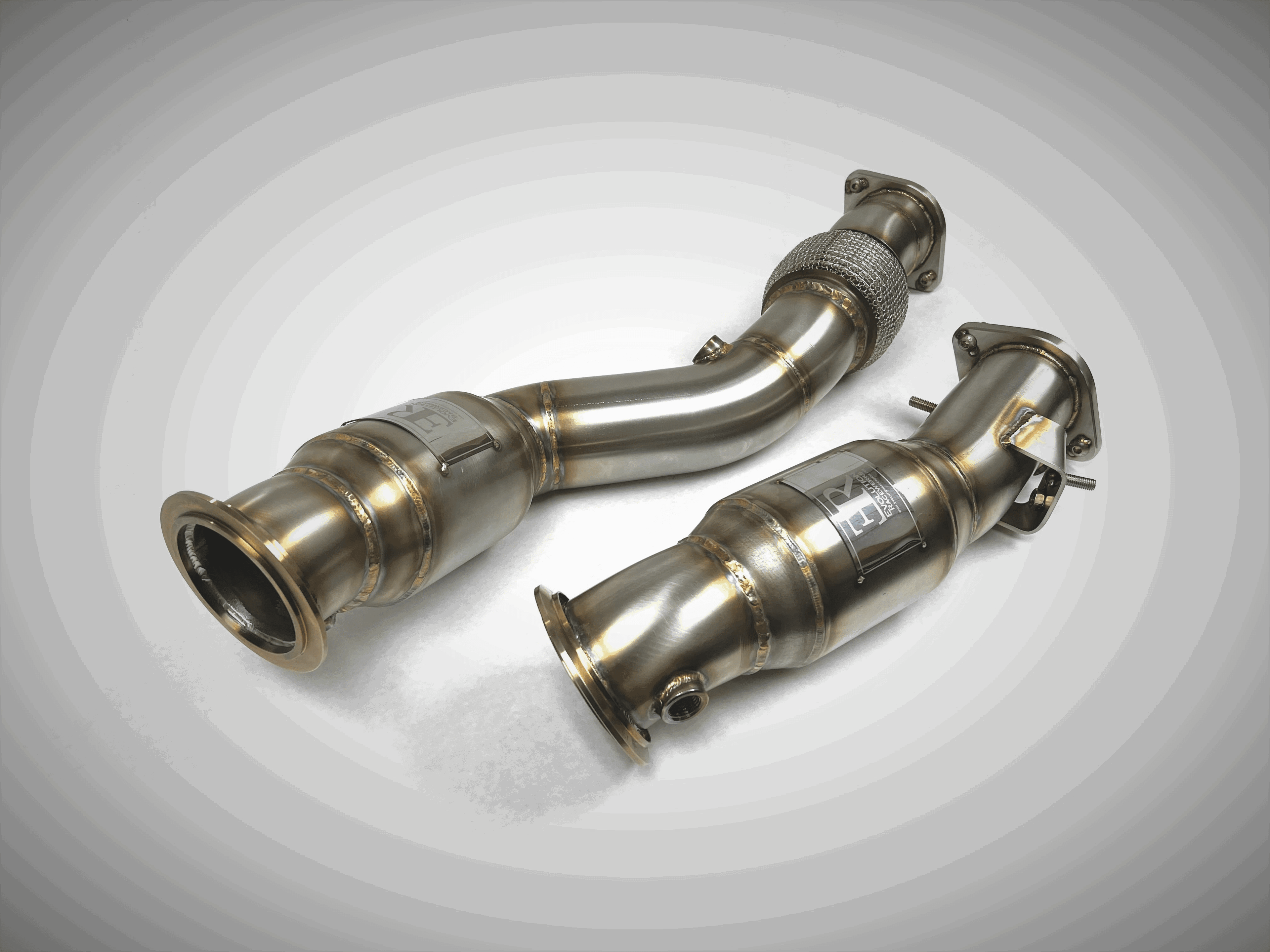 Kies-Motorsports Evolution Racewerks Evolution Racewerks High Flow (CATTED) Downpipes for S58 Engine (M2, M3, M4)