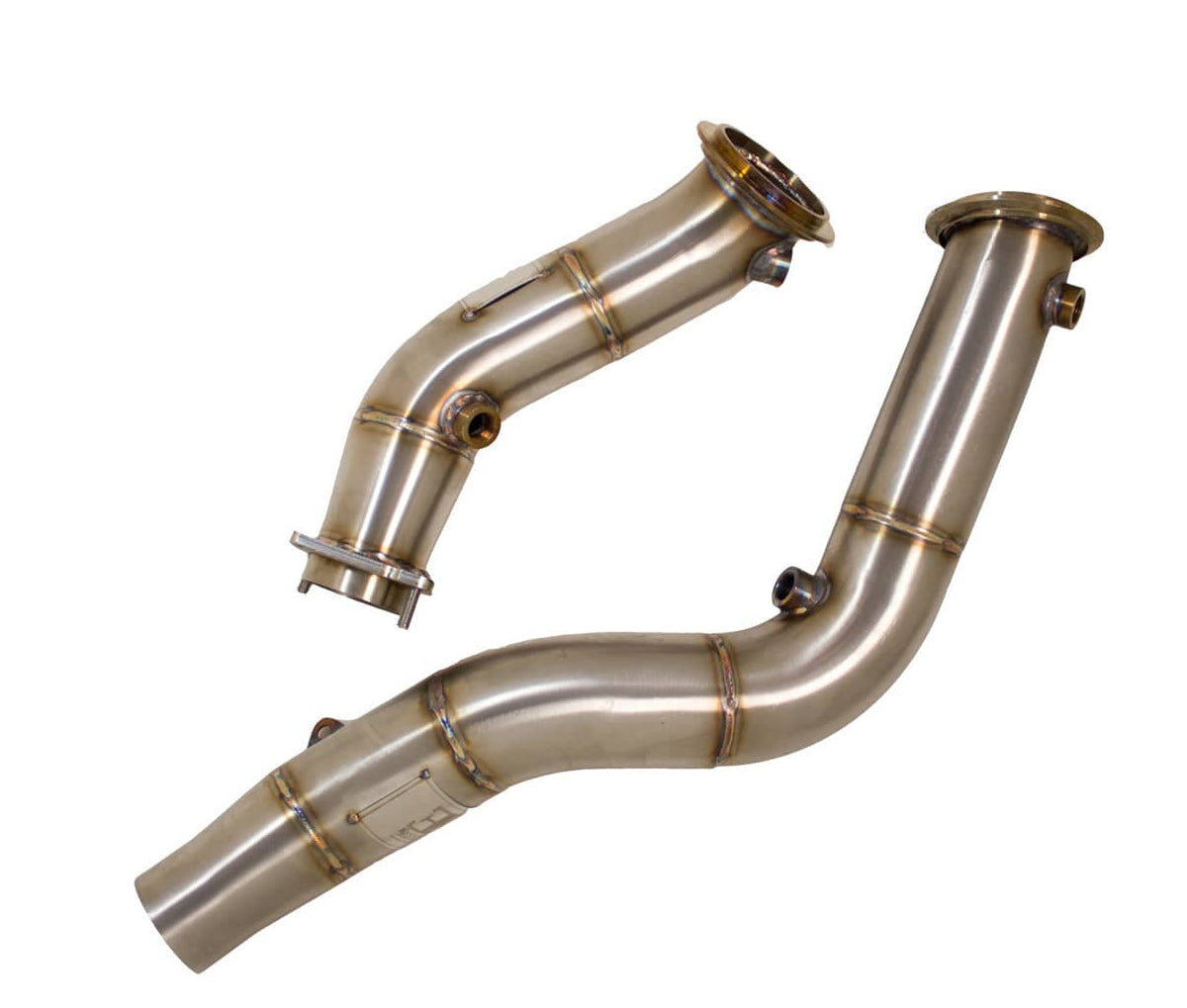 Kies-Motorsports Evolution Racewerks Evolution Racewerks High Flow (CATTLESS) Downpipes for S55 Engine (M3, M4)