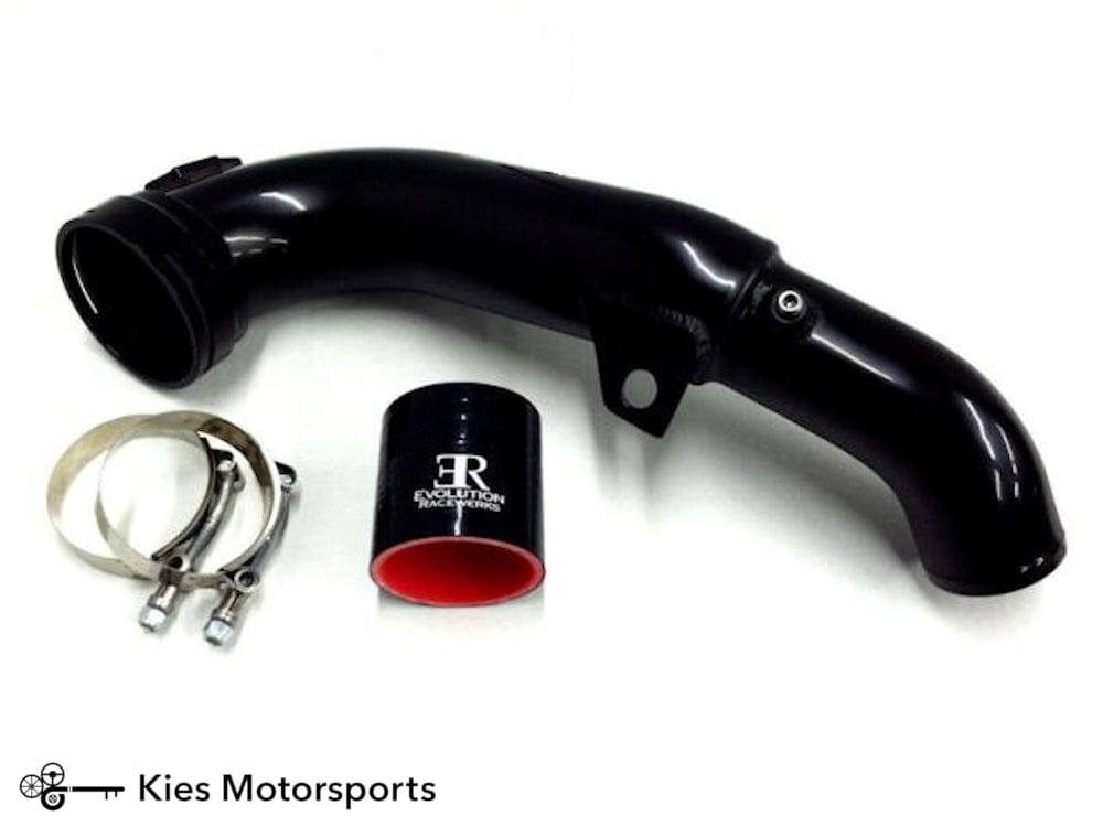 Kies-Motorsports Evolution Racewerks Evolution Racewerks N55 (3.0T) Charge Pipe (2011-2012 E90 135/335) Type III Hard Anodized Black Main image