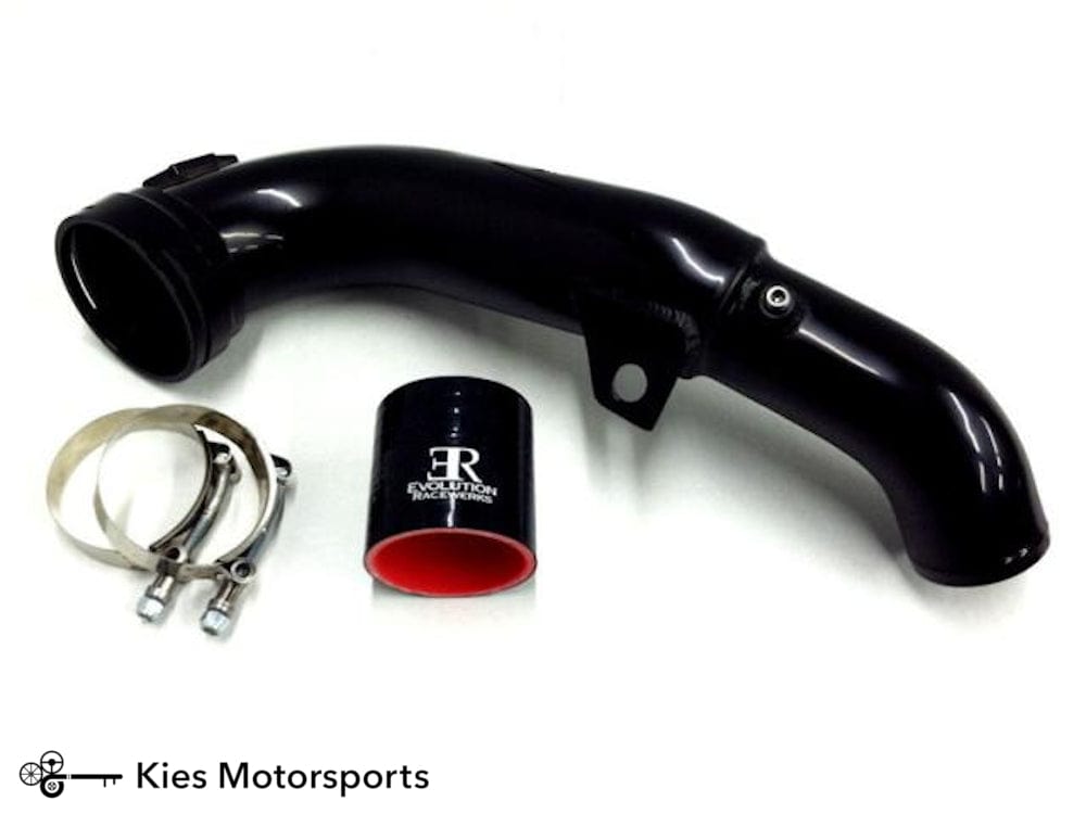 Kies-Motorsports Evolution Racewerks Evolution Racewerks N55 (3.0T) Charge Pipe (2011-2012 E90 135/335) Type III Hard Anodized Black