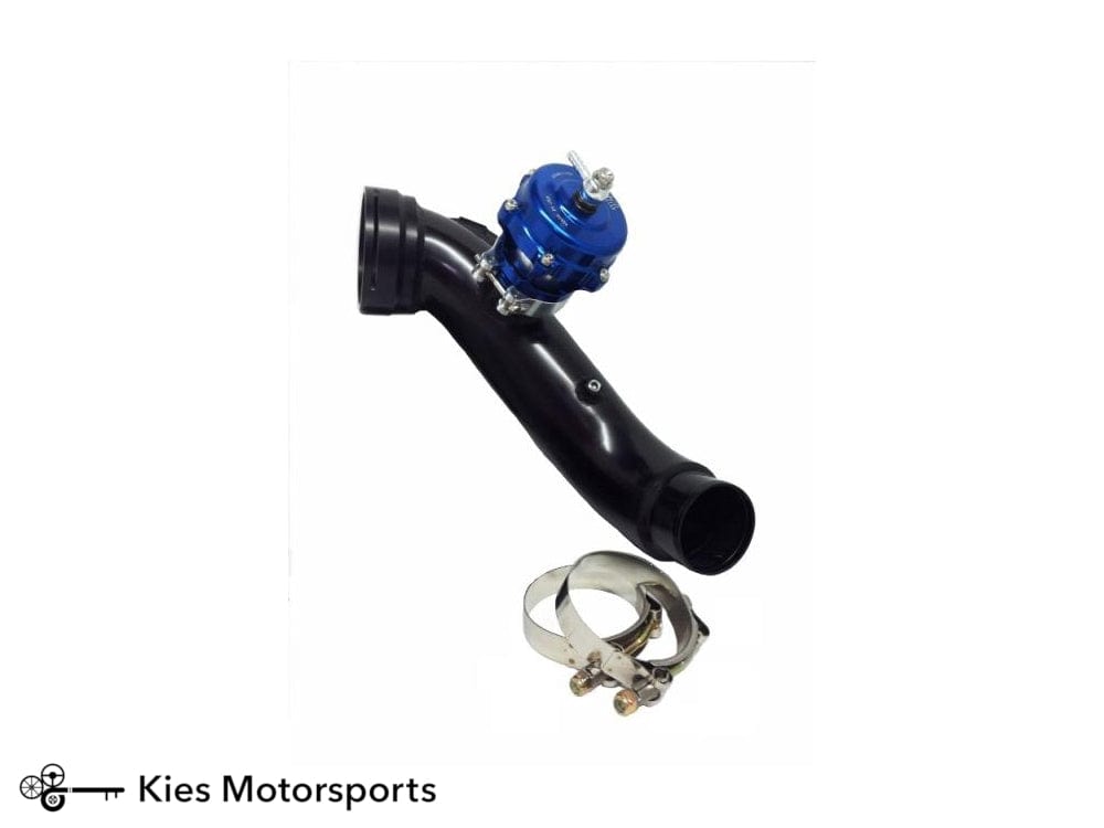 Kies-Motorsports Evolution Racewerks Evolution Racewerks Z4 N54 (3.0TT) Diverter Valve Charge Pipe Type III Hard Anodized Black Main image