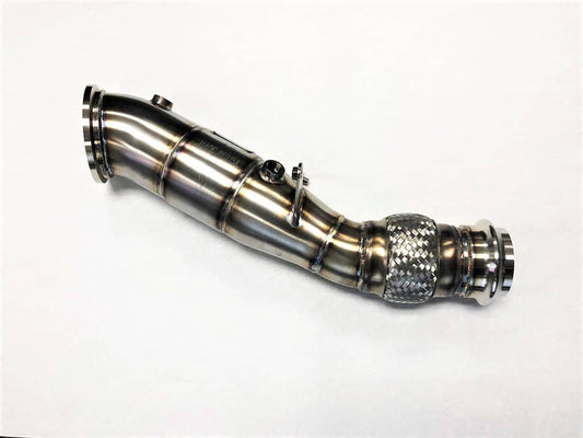Kies-Motorsports Evolution Racewerks Sports Series 4" High Flow Catted Downpipe for the B46 US Spec (4 Cylinder) Engine