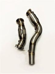 Kies-Motorsports Evolution Racewerks Sports Series High Flow Catted Downpipes 2015-20 M2 Competition/M3/M4 S55 Engine