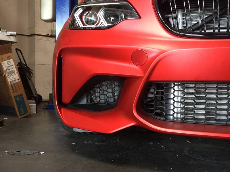 Kies-Motorsports Evolution Racewerks Sports Series Oil Cooler Upgrade Kit for the 2016-18 M2 N55 Engine