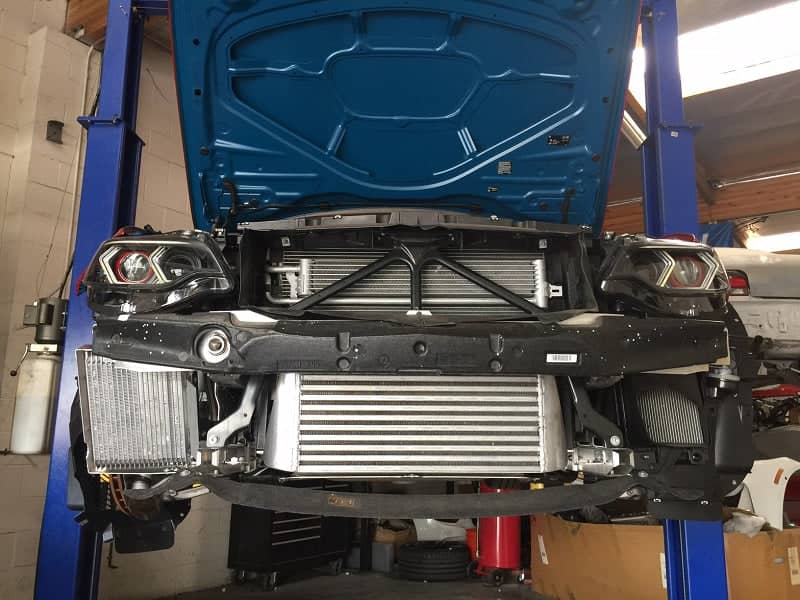 Kies-Motorsports Evolution Racewerks Sports Series Oil Cooler Upgrade Kit for the 2016-18 M2 N55 Engine