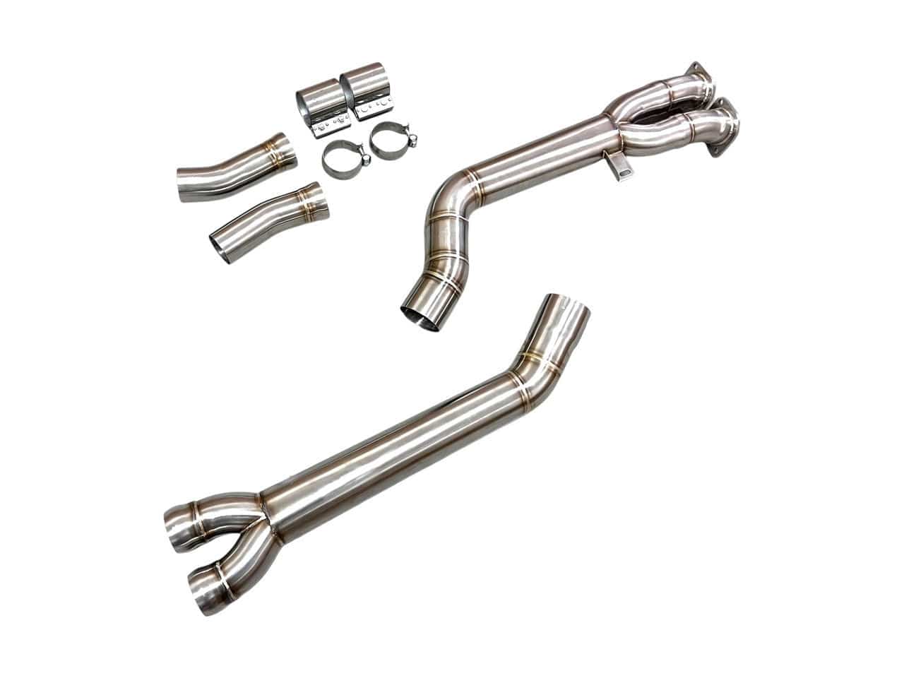 Kies-Motorsports Extreme Powerhouse MAD BMW 2019+ X3M X4M F97 F98 S58 Single Midpipe