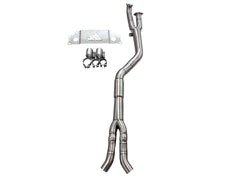 Kies-Motorsports Extreme Powerhouse MAD BMW G87 M2 S58 Resonated Single Midpipe (Brace Included)