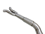 Kies-Motorsports Extreme Powerhouse MAD BMW G87 M2 S58 Resonated Single Midpipe (Brace Included)
