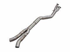 Kies-Motorsports Extreme Powerhouse MAD BMW G87 M2 S58 Resonated Single Midpipe (Brace Included)