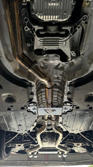 Kies-Motorsports Extreme Powerhouse MAD BMW G87 M2 S58 Resonated Single Midpipe (Brace Included)