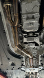 Kies-Motorsports Extreme Powerhouse MAD BMW G87 M2 S58 Resonated Single Midpipe (Brace Included)