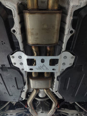 Kies-Motorsports Extreme Powerhouse MAD BMW G8x M3 M4 S58 Resonated Single Midpipe (Brace Included)