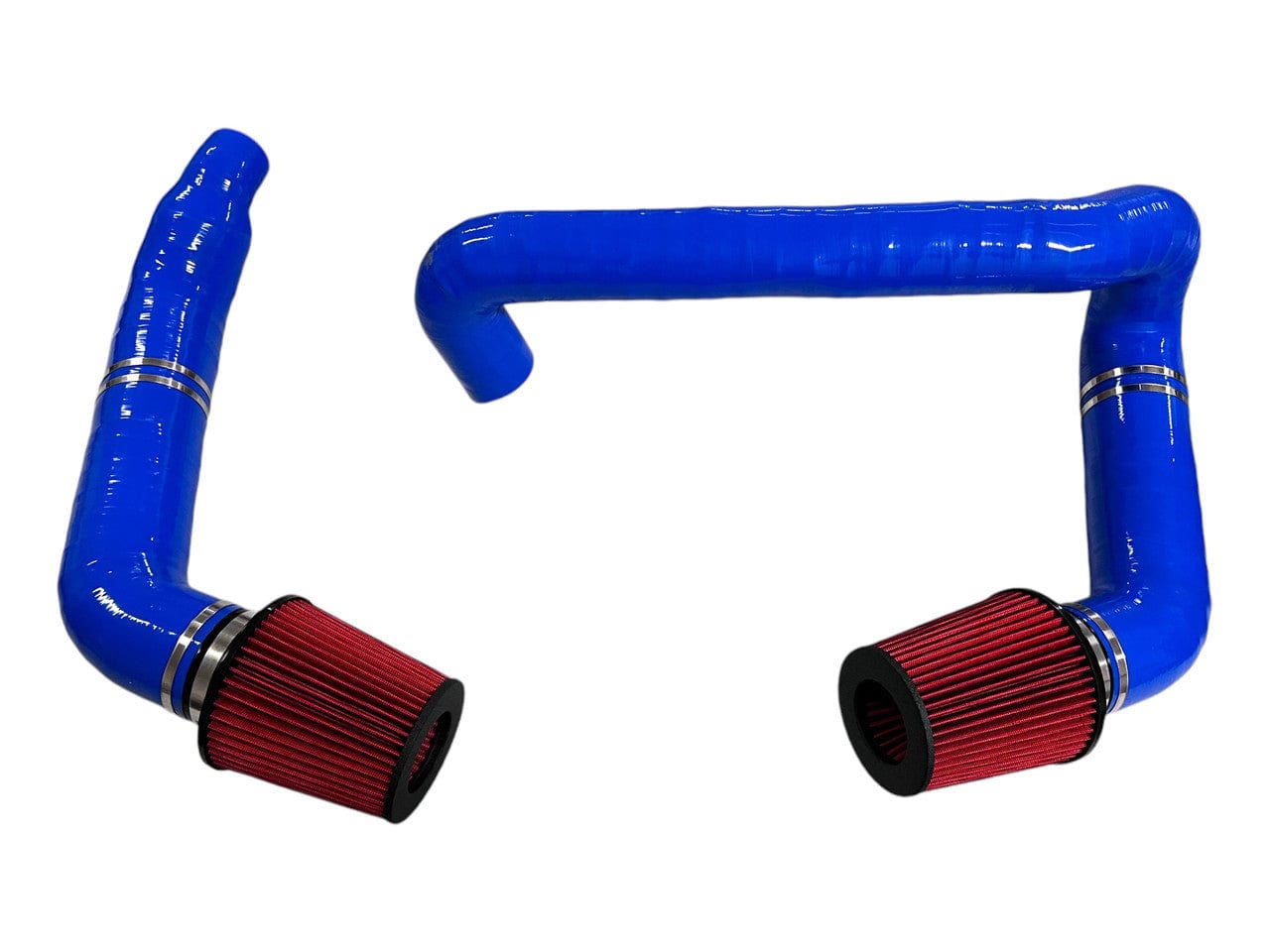 Kies-Motorsports Extreme Powerhouse MAD BMW M3 M4 Front Mount Silicone Intakes S58 G80 G82 Main image
