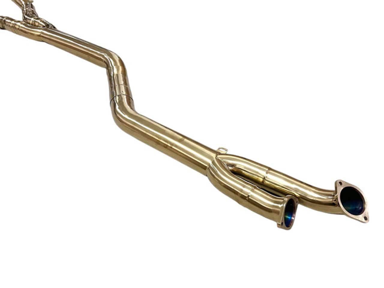 Kies-Motorsports Extreme Powerhouse MAD BMW M3 M4 S58 G80 G82 Single Midpipe Titanium - MAD-096