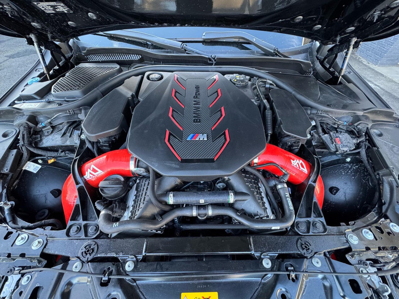 Kies-Motorsports Extreme Powerhouse MAD BMW M5 F90 G90 M8 F9X Front Mount Silicone Intake
