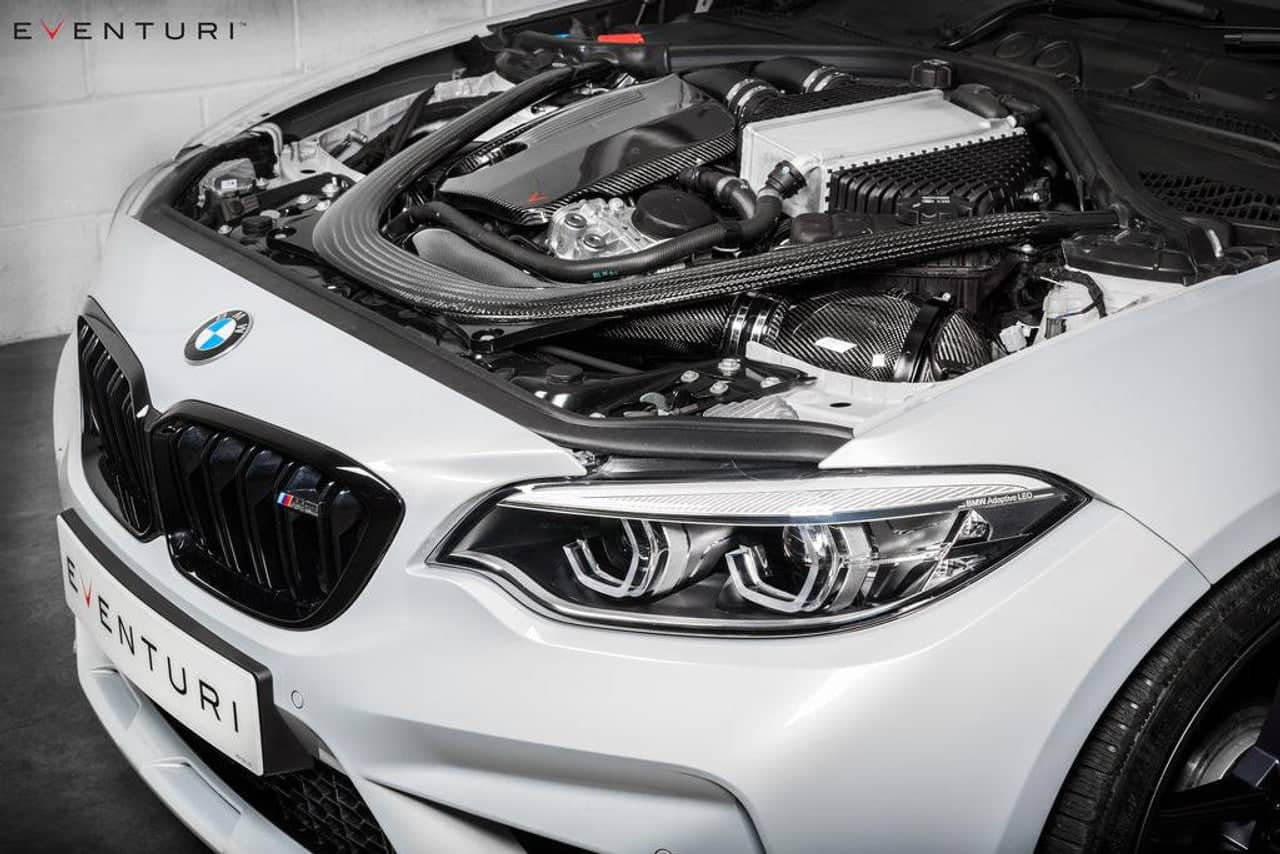 Kies-Motorsports Fabspeed Motorsports Eventuri BMW F87 M2 Competition / CS S55 Black Carbon Intake