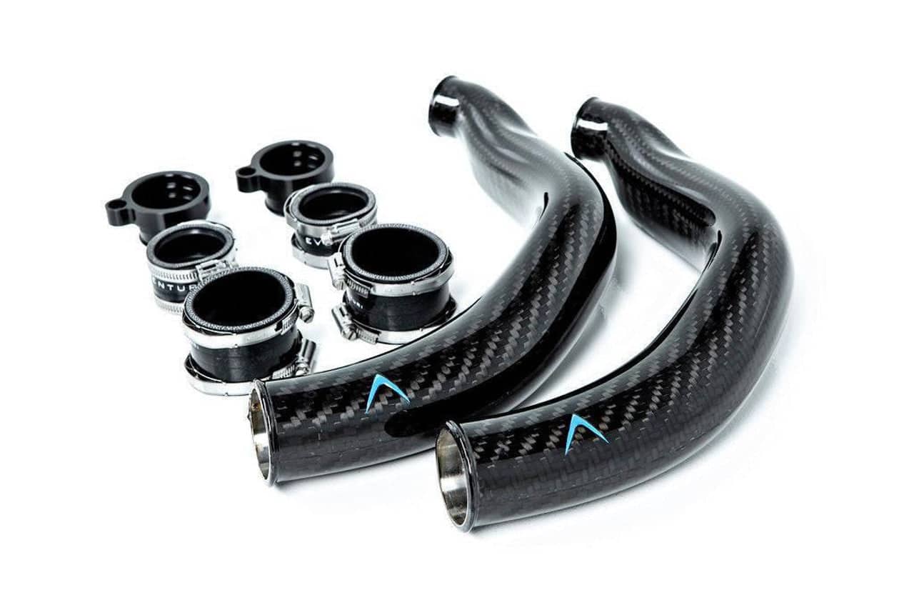 Kies-Motorsports Fabspeed Motorsports Eventuri BMW F8X M2C / M3 / M4 S55 Black Carbon Charge Pipe Set