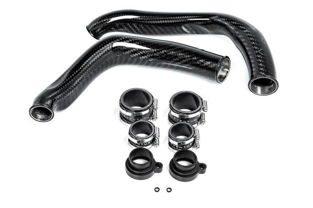 Kies-Motorsports Fabspeed Motorsports Eventuri BMW F8X M2C / M3 / M4 S55 Black Carbon Charge Pipe Set