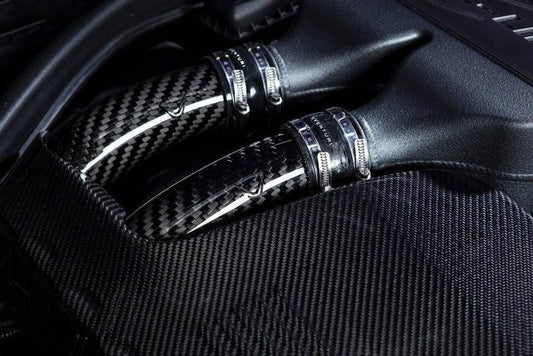 Kies-Motorsports Fabspeed Motorsports Eventuri BMW F8X M2C / M3 / M4 S55 Black Carbon Charge Pipe Set