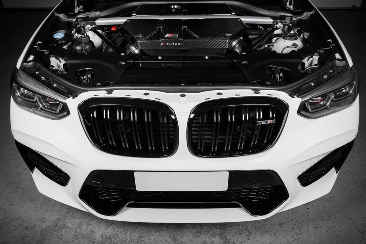Eventuri BMW F97 X3M / F98 X4M Black Carbon Intake System Secondary image