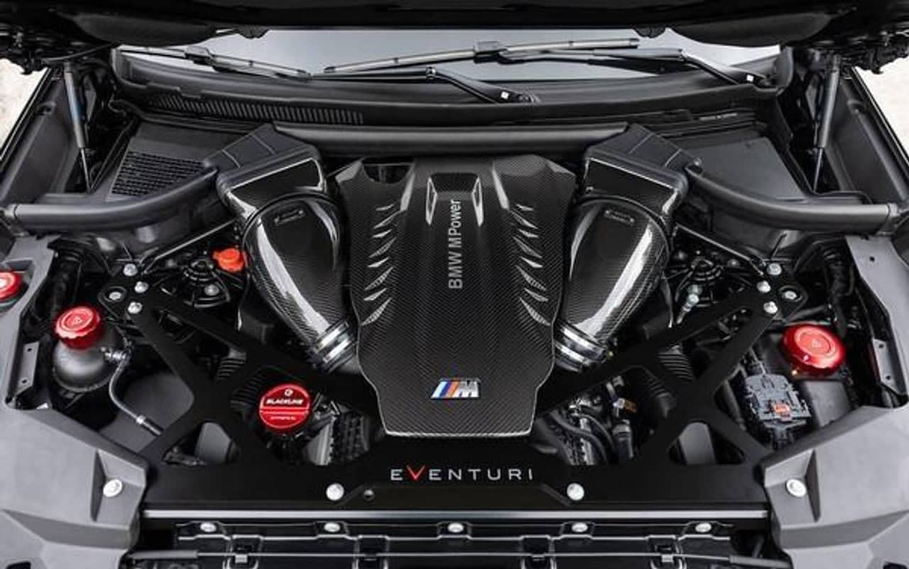 Eventuri BMW F9X X5M / X6M / G09 XM / M60i Black Carbon Intake System Secondary image