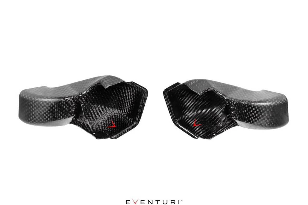 Kies-Motorsports Fabspeed Motorsports Eventuri BMW G87 M2 Black Carbon Intake Scoop Set-Gloss Carbon