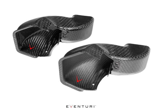 Kies-Motorsports Fabspeed Motorsports Eventuri BMW G87 M2 Black Carbon Intake Scoop Set-Gloss Carbon