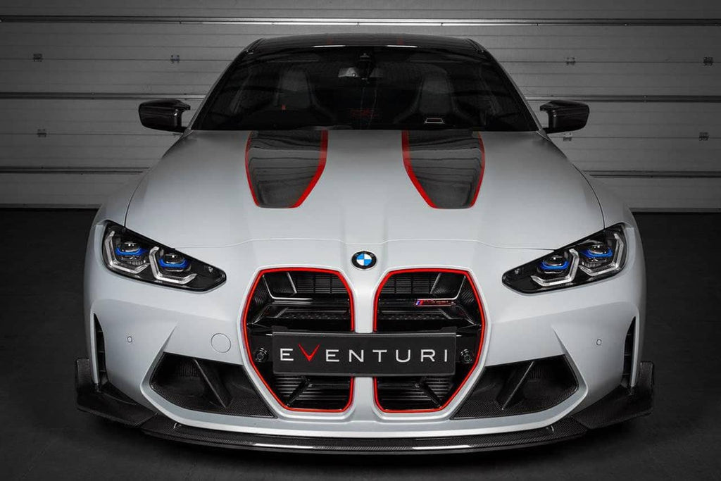 Kies-Motorsports Fabspeed Motorsports Eventuri BMW G8X M3 / M4 Black Carbon Intake Scoop Set