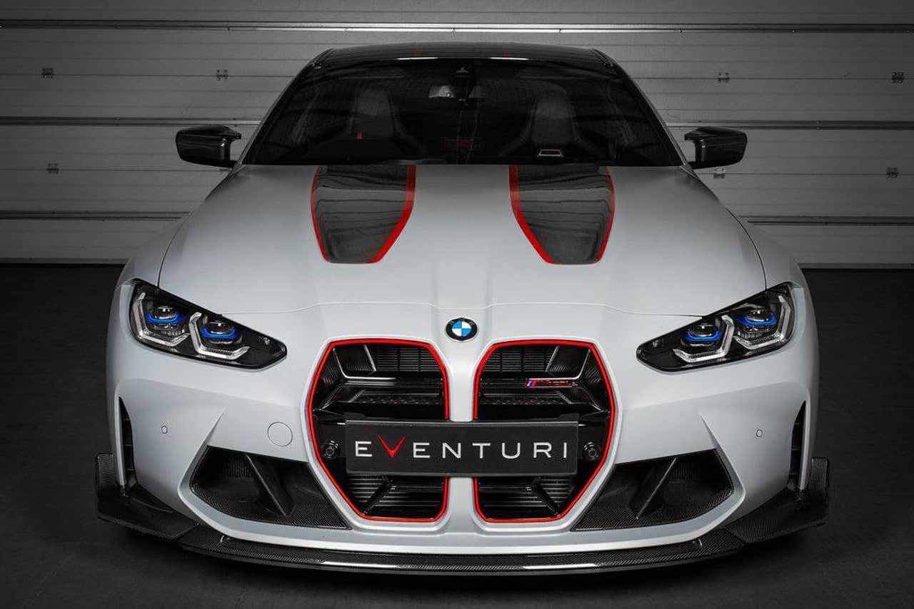 Kies-Motorsports Fabspeed Motorsports Eventuri BMW G8X M3 / M4 Black Carbon Intake Scoop Set