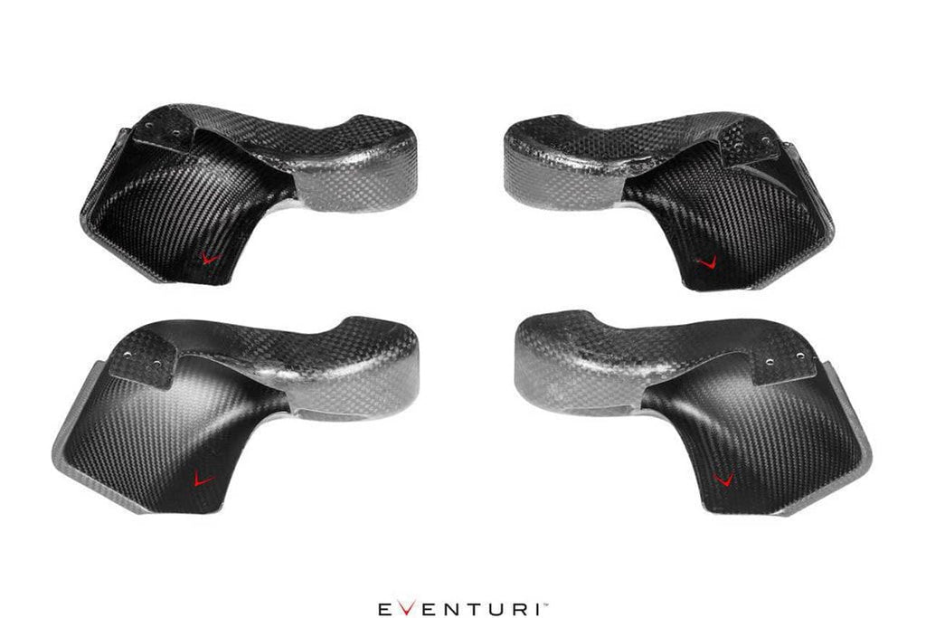 Kies-Motorsports Fabspeed Motorsports Eventuri BMW G8X M3 / M4 Black Carbon Intake Scoop Set