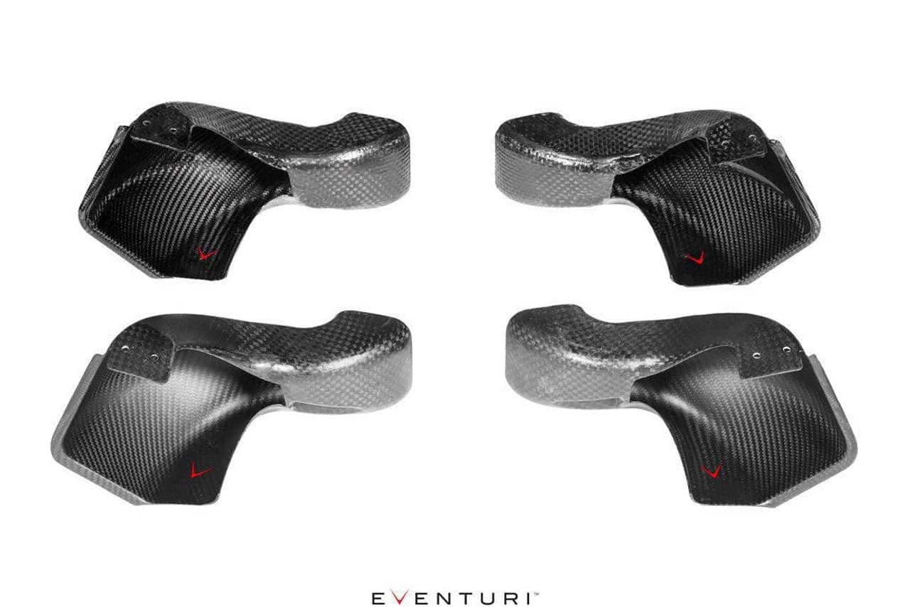 Kies-Motorsports Fabspeed Motorsports Eventuri BMW G8X M3 / M4 Black Carbon Intake Scoop Set
