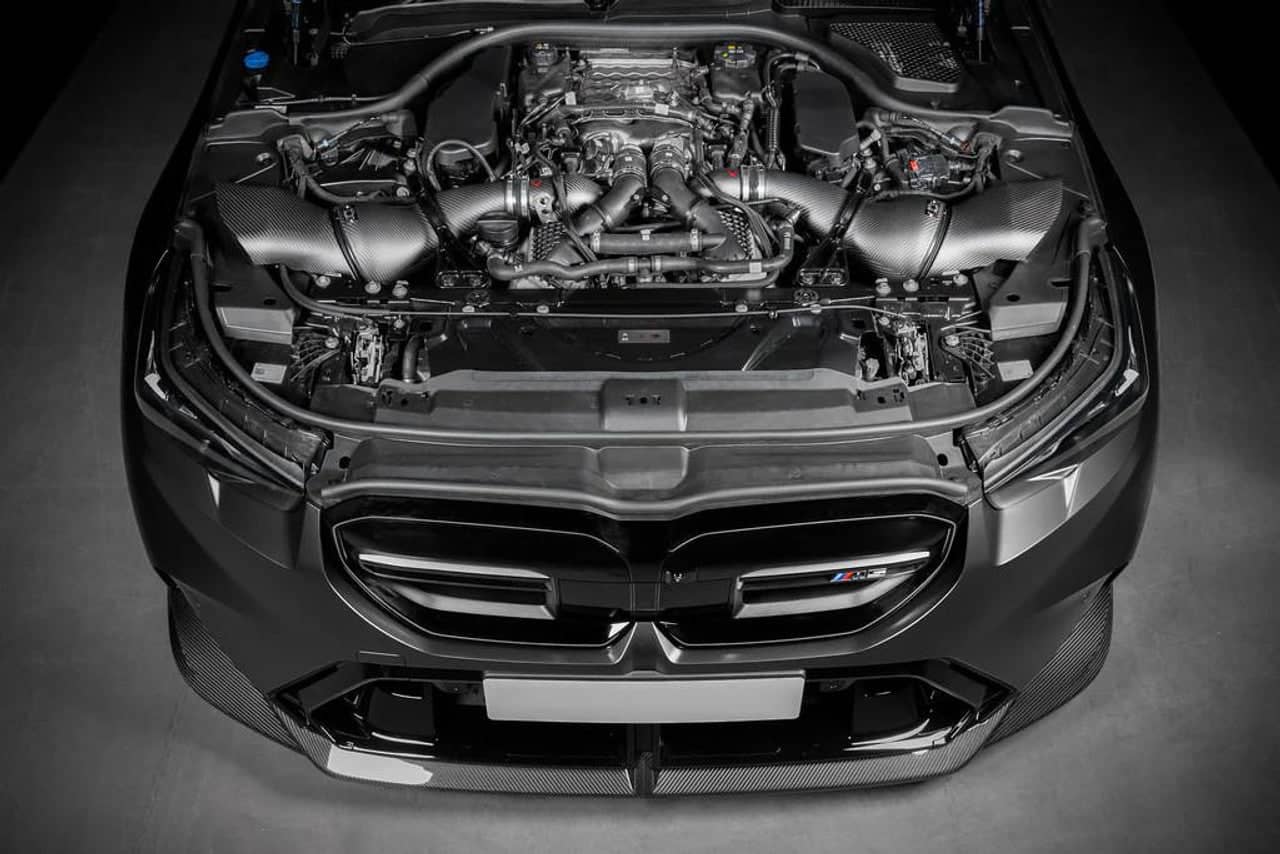 Kies-Motorsports Fabspeed Motorsports Eventuri G90 / G99 M5 (S68) Carbon Turbo Inlet Set - Gloss Carbon
