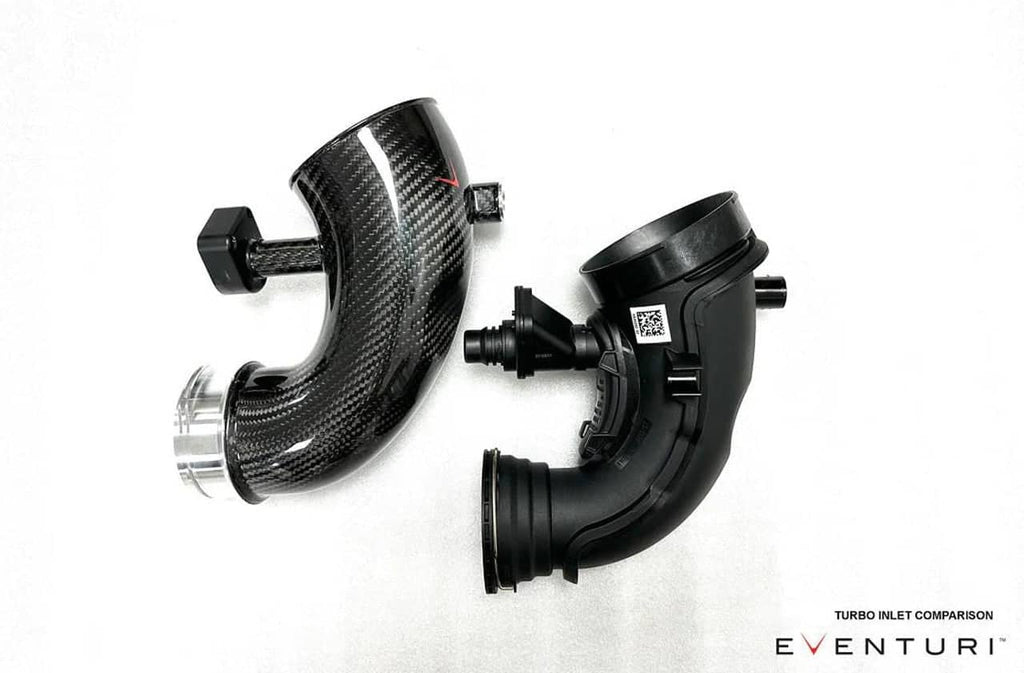 Kies-Motorsports Fabspeed Motorsports Eventuri G90 / G99 M5 (S68) Carbon Turbo Inlet Set - Matte Carbon