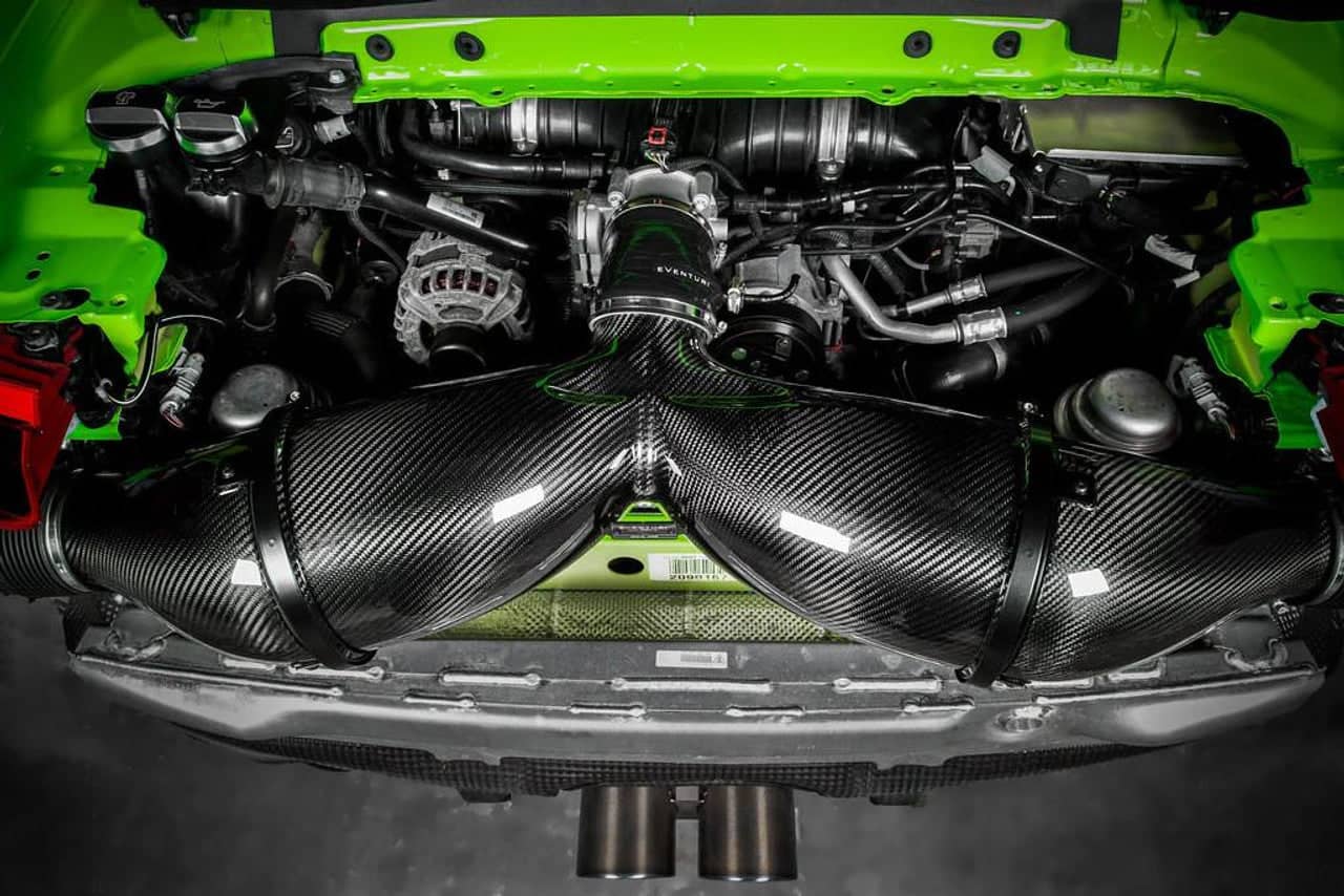 Kies-Motorsports Fabspeed Motorsports Eventuri Porsche 991 991.2 GT3 RS Black Carbon Intake System