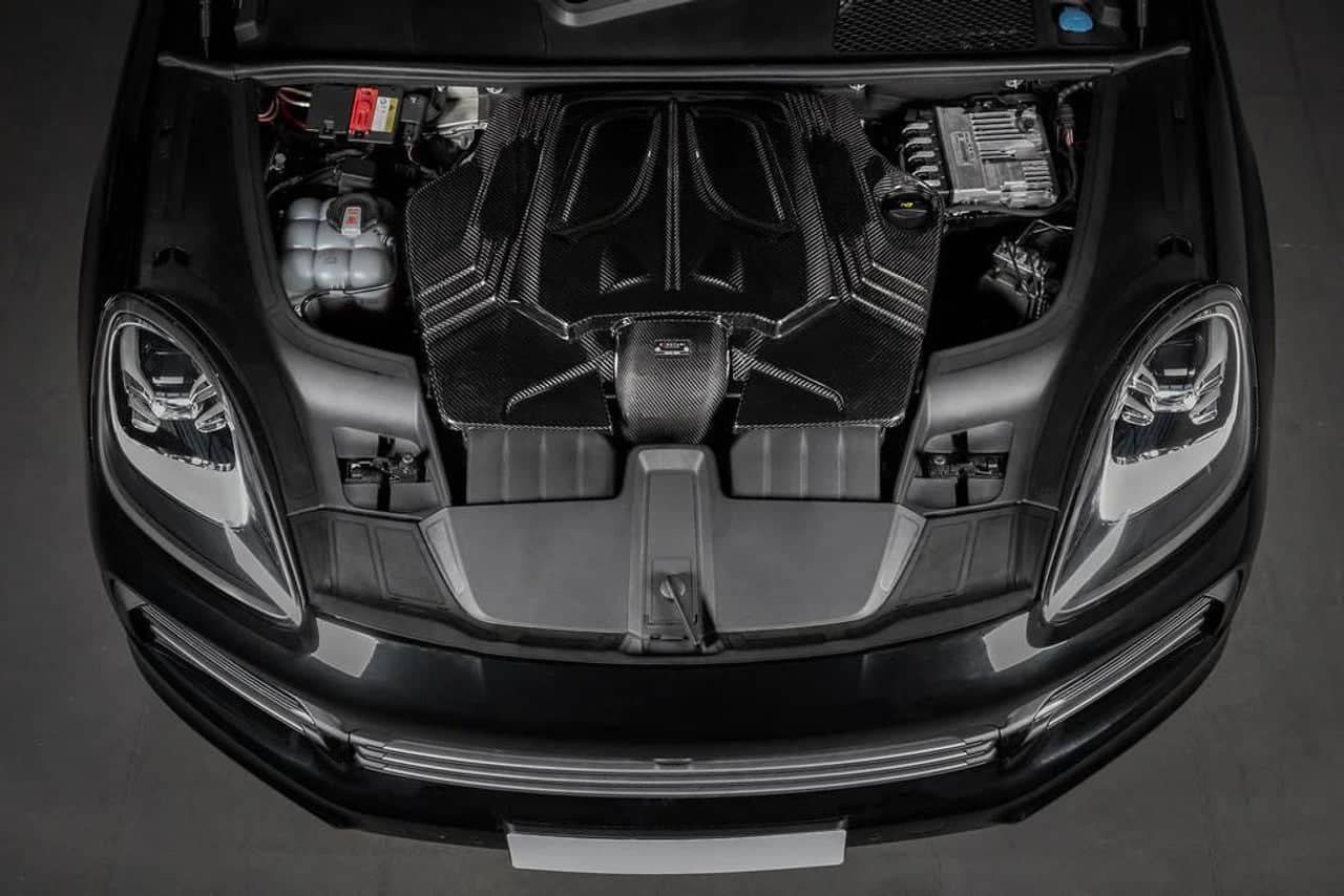 Kies-Motorsports Fabspeed Motorsports Eventuri Porsche Cayenne 3.0 Turbo V6 Black Carbon Intake System