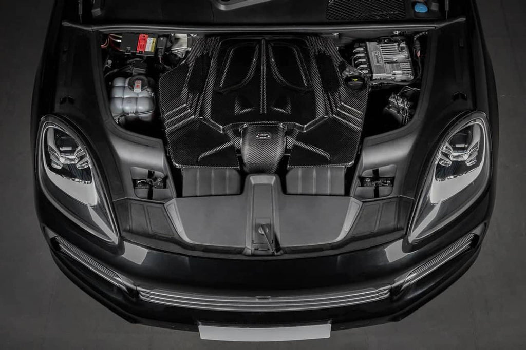Kies-Motorsports Fabspeed Motorsports Eventuri Porsche Cayenne 3.0 Turbo V6 Black Carbon Intake System