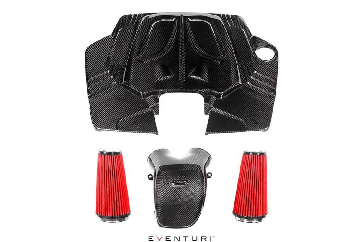 Kies-Motorsports Fabspeed Motorsports Eventuri Porsche Cayenne 3.0 Turbo V6 Black Carbon Intake System