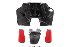 Kies-Motorsports Fabspeed Motorsports Eventuri Porsche Cayenne 3.0 Turbo V6 Black Carbon Intake System