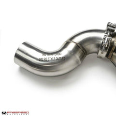 Kies-Motorsports Fabspeed Motorsports Fabspeed 2025+ Porsche 992.2 Carrera (NON GTS) Sport Catalytic Converters with GT2RS Style Outlets (2025+)