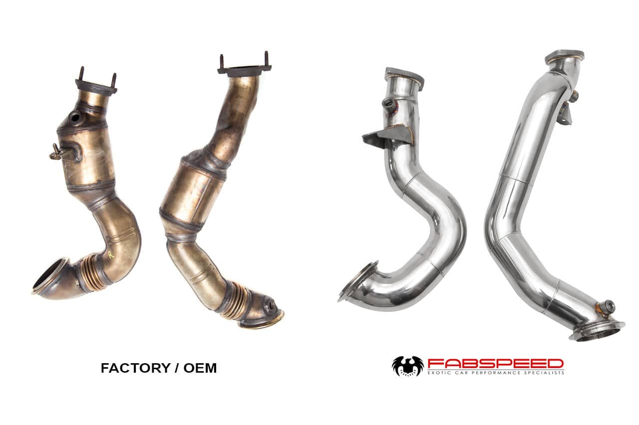 Kies-Motorsports Fabspeed Motorsports Fabspeed BMW 335/135i Competition Link Pipes (2006-2010)