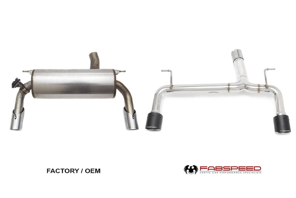 Kies-Motorsports Fabspeed Motorsports Fabspeed BMW 335i & 435i (F30/F32) Muffler Bypass Exhaust System