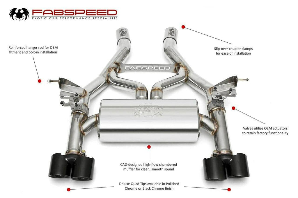 Kies-Motorsports Fabspeed Motorsports Fabspeed BMW M3/M4 (F80/F82) Valvetronic Exhaust System (2014-2020)