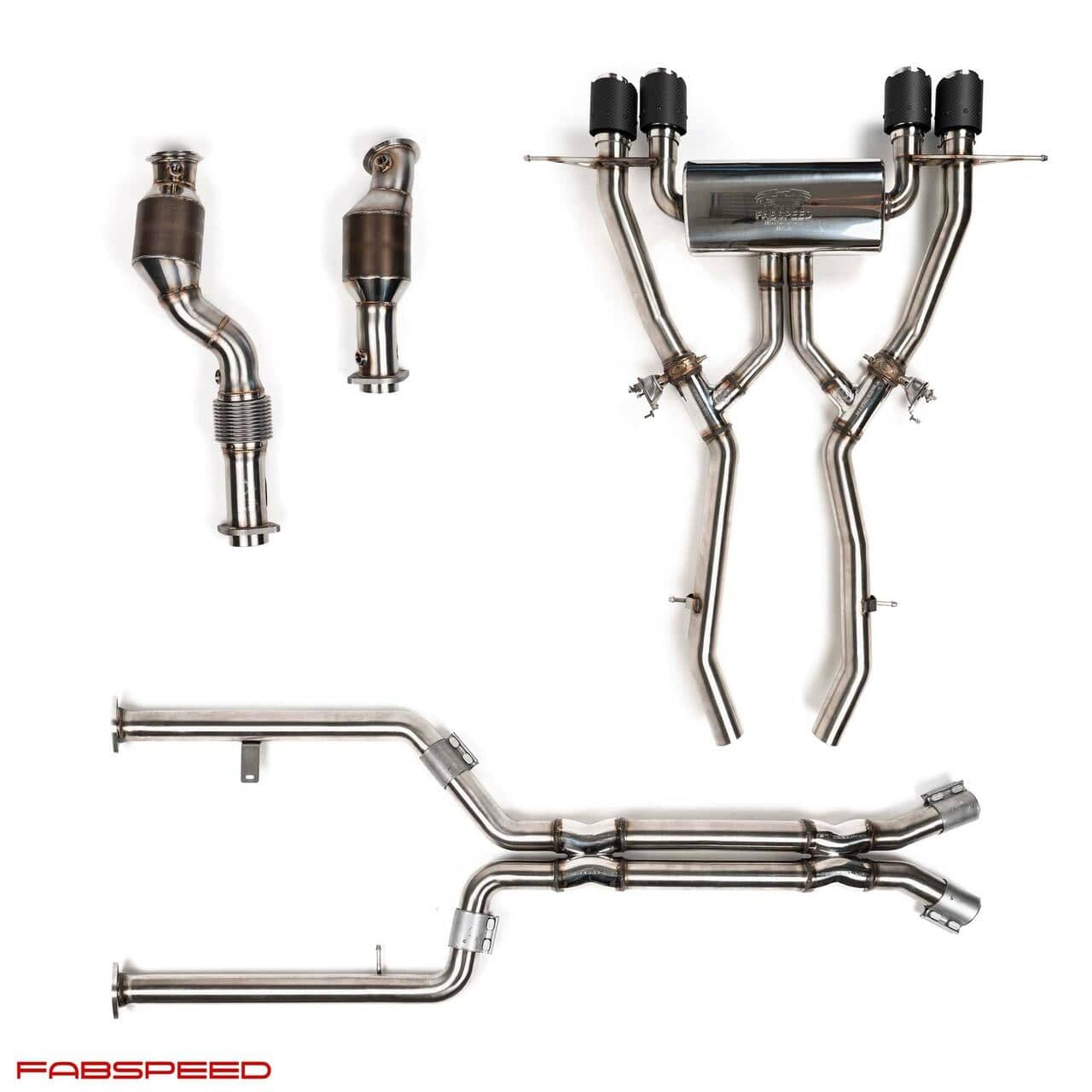 Kies-Motorsports Fabspeed Motorsports Fabspeed BMW M3/M4 (G80/G82) Turbo Back Exhaust Package (2021+)