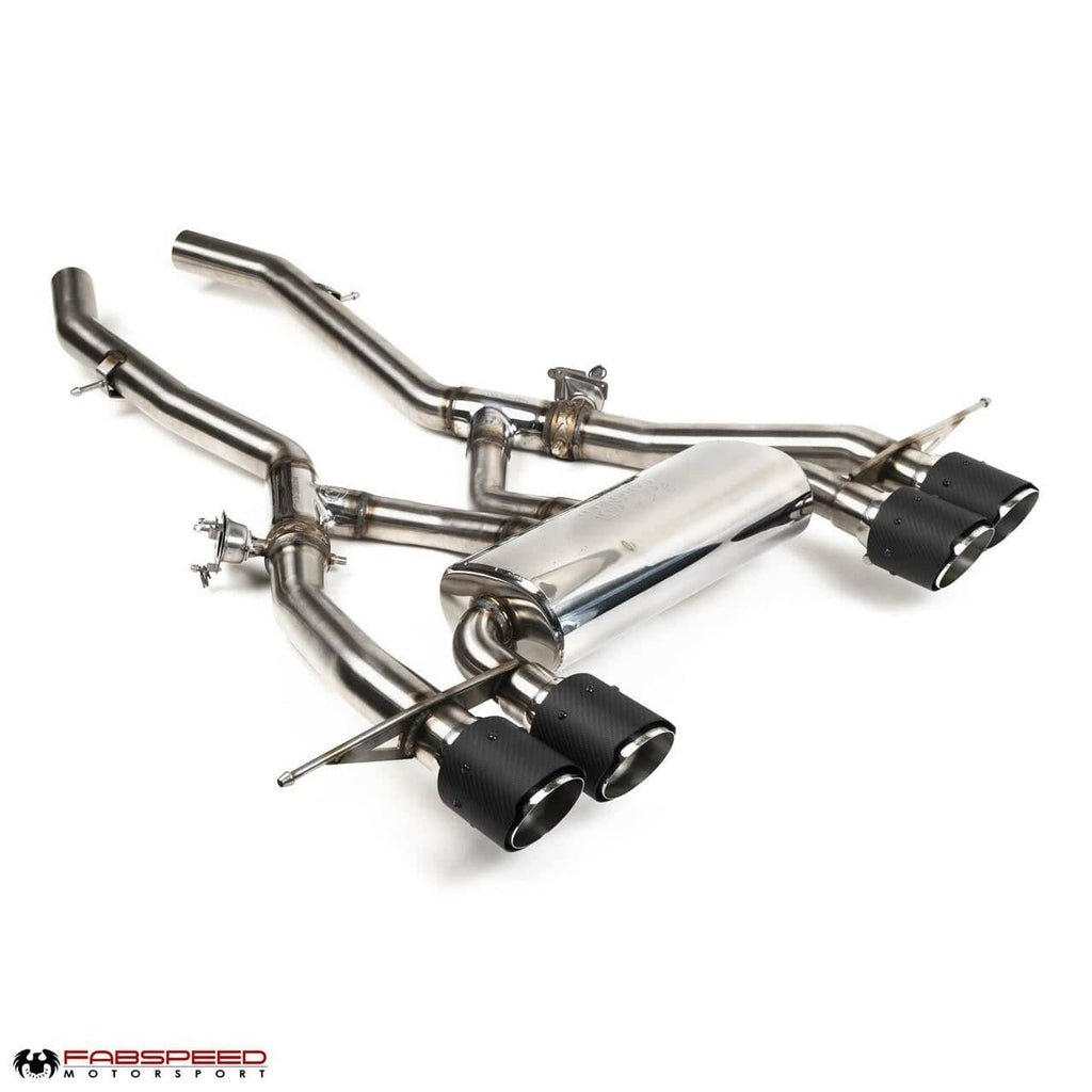 Kies-Motorsports Fabspeed Motorsports Fabspeed BMW M3/M4 (G80/G82) Turbo Back Exhaust Package (2021+)